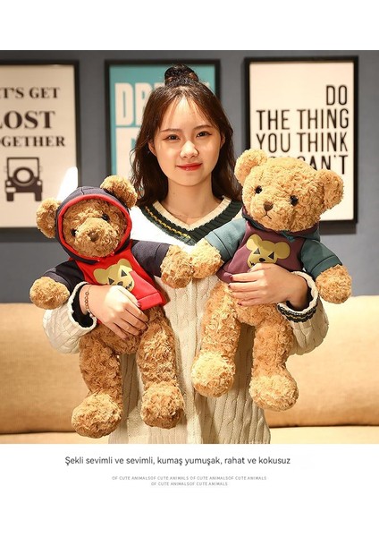 50CM Sevimli Oyuncak Ayı Peluş Bebek Oyuncak (Yurt Dışından)