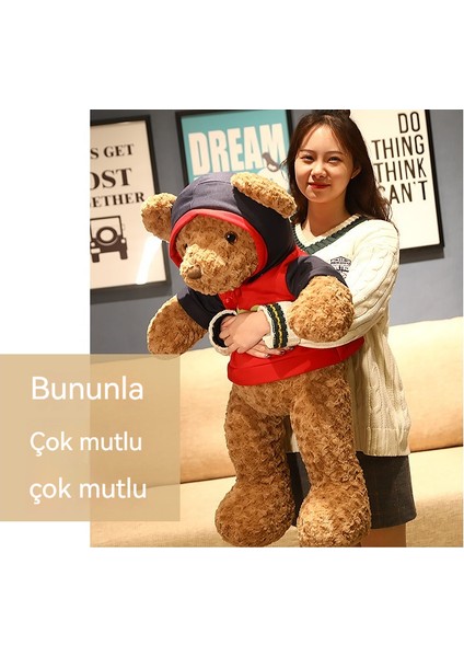 50CM Sevimli Oyuncak Ayı Peluş Bebek Oyuncak (Yurt Dışından)