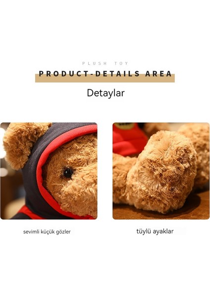50CM Sevimli Oyuncak Ayı Peluş Bebek Oyuncak (Yurt Dışından)