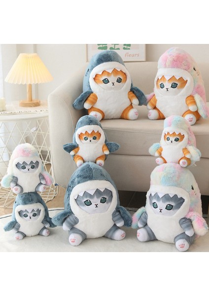 20CM Karikatür Köpekbalığı Kedi Bebek Peluş Oyuncak (Yurt Dışından) modelleri