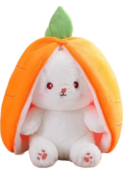 35CM Çilek Tavşan Peluş Oyuncak (Yurt Dışından)