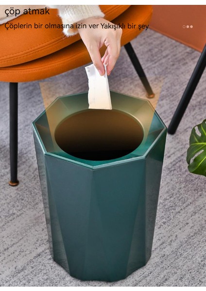 Kapaksız Basınç Halkası Iç Varil Çöp Tenekesi Mutfak Banyo Ofis Yaratıcı Kağıt Sepet Ev Oturma Odası Çöp Tenekesi (Yurt Dışından) indirimleri