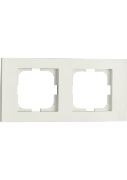 Grano Beyaz Natural Ikili Çerçeve 12 Adet
