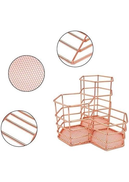 Metal Masaüstü Kalem Tutucu Pot Kalem Tutucu (Yurt Dışından)