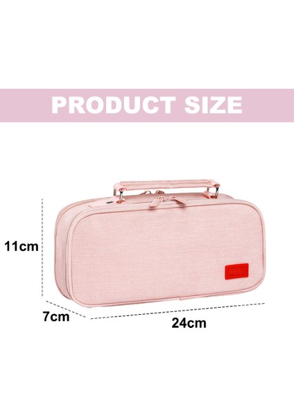 Büyük Kalem Kutusu - Çok Katmanlı, Çift Fermuarlı Kalem Kutusu (Yurt Dışından) fiyatları