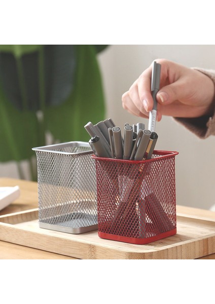 Kalem Kalem Tutucu Bardak, Örgü Masa Ofis Düzenleyici, 10.7cm, 2 Adet (Yurt Dışından) indirimleri