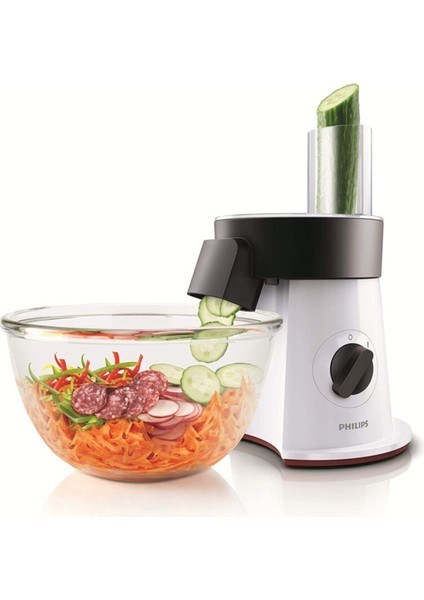 HR1388/80 Salata Hazırlayıcı ve Doğrayıcı (6 Paslanmaz Çelik Dilim) indirimleri