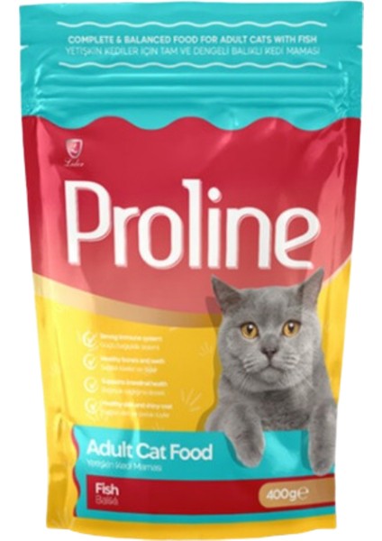 Proline Balıklı Yetişkin Kedi Maması 400 gr