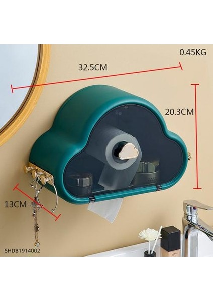 Modern Doku Kutuları Asılı Su Geçirmez Tuvalet Kağıdı Tutucu Dağıtıcı Ev Banyo Aksesuarları Mutfak Saklama Kutuları | Doku Kutuları (Yurt Dışından)