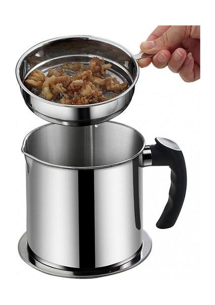 Filtre Yağı Paslanmaz Çelik Filtre Pot Mutfak Yağ Ayırıcı Ev Yağı (Yurt Dışından) fiyatları