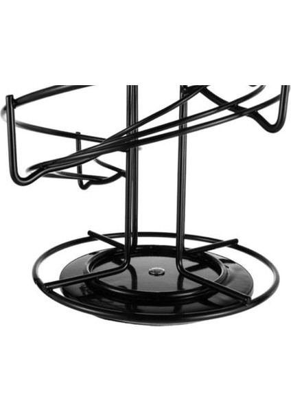 Kahve Kapsül Depolama Rafı 360 Derece Dönebilen Spiral Siyah Kaplama Ekran Kapsül Paslanmaz Düz Sıra Kahve Pods Tutucu | Depolama Tutucular ve Amp; Amp;raflar (Yurt Dışından) fiyatları