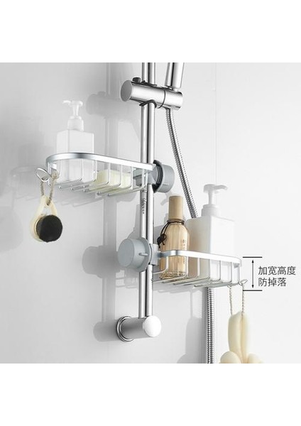 Banyo Rafları Duş Depolama Sepeti Depolama Raf Ayarlanabilir Musluk Drenaj Raf Mutfak Sundries Depolama Raf | Banyo Rafları (Yurt Dışından) modelleri