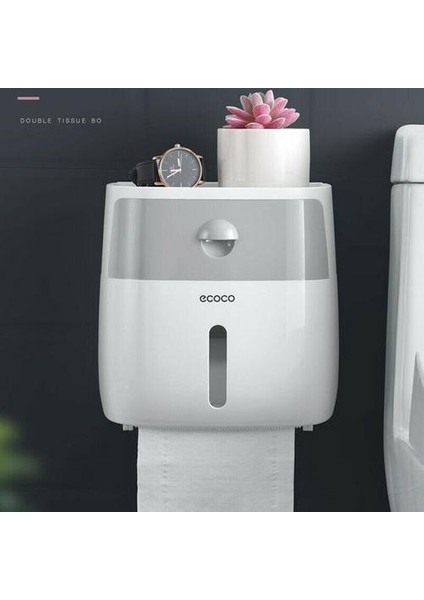 Su Geçirmez Duvara Monte Tuvalet Rulo Sahipleri Havlu Banyo Doku Kağıt Kutusu Depolama Raf Mutfak Kağıt Dağıtıcı | Depolama Rafları ve Amp;raflar (Yurt Dışından) fiyatları