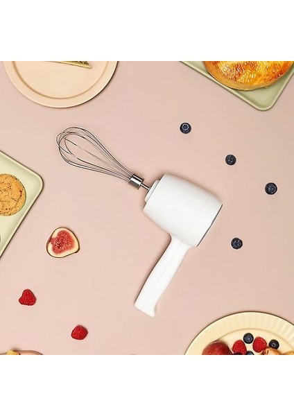 Elektrikli Ev Uygun Kablosuz Çırpma Paslanmaz Çelik Krem Çırpma Teli (Yurt Dışından)