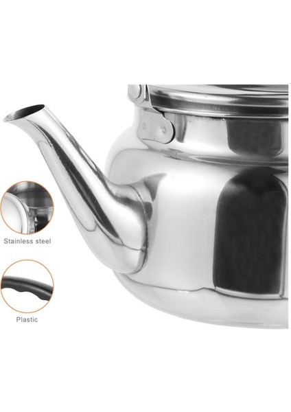 Tekettle Paslanmaz Çelik Su Isıtıcısı Açık Çaydanlık Karınca Haşlanma Kolu Çay Su Isıtıcısı Isıtma Su Potu Çay Potu Teaware | Su Isıtıcılar (Yurt Dışından)