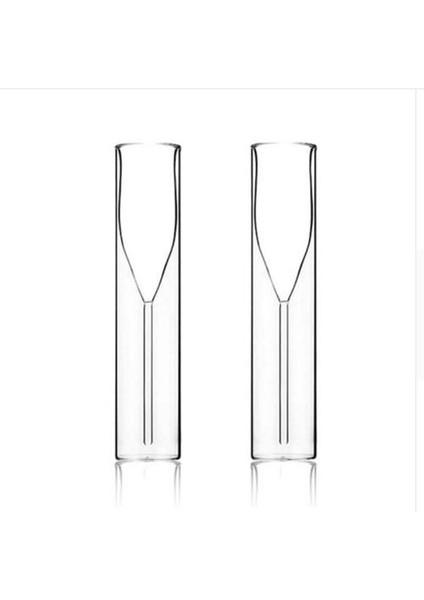 Çift Duvar Içme Cam Düğün Şampanya Gözlük Flüt Parti Bar Kabarcık Şarap Lale Kokteyl Kupası Tumbler Verre A Vin | Diğer Cam (Yurt Dışından)