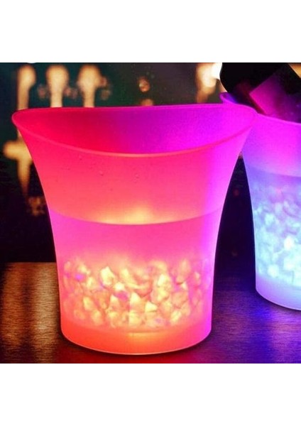 LED Buz Kovası, Büyük Kapasiteli Şarap Buz Kova Içecek Kapları ile Çok Renkli Parti Değişimi, Su Geçirmez | Buz Kovaları ve Amp;maşa (Yurt Dışından) modelleri