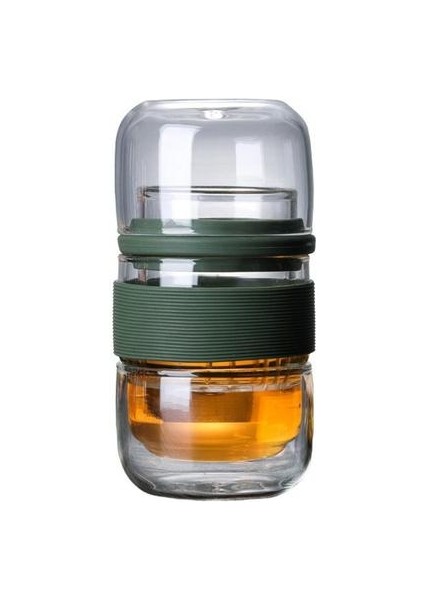 Seyahat Cam Çay Seti Şeffaf Seramik Öğleden Sonra Çin Çay Seti Çırpma Vintage Conjunto De Cha Mutfak Yemek Bar DL60CT | Teaware Setleri (Yurt Dışından)