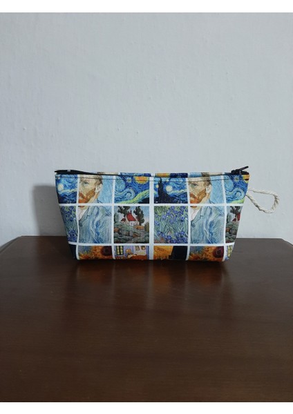 Van Gogh Eserleri Kolaj Kalemlik - Makyaj Çantası
