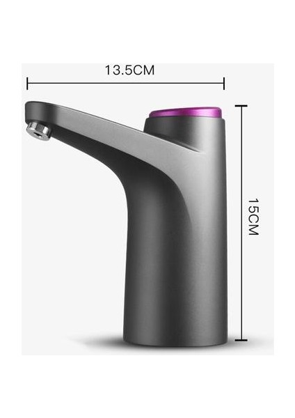 Otomatik Elektrikli Su Dağıtıcı Akıllı Su Pompası Su Şişesi Galon Içme Şişe Anahtarı Su Arıtma Aletleri | El Basın Su Pompaları (Yurt Dışından)