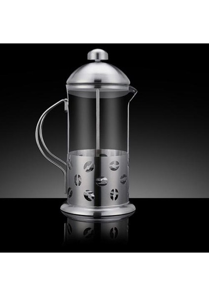 Kahve / Çay Brewer Cezve Kahve Makinesi Kettle 350ML Paslanmaz Çelik Cam Termos Kahve Drinkware Için | Kahve Tencere (Yurt Dışından)