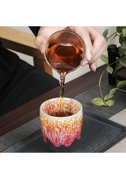 Çin Seramik Çay Kupası Porselen Kung Fu Bardak Çömlekçilik Drinkware Sofra Kupalar Su Kahve Kupa (Yurt Dışından)