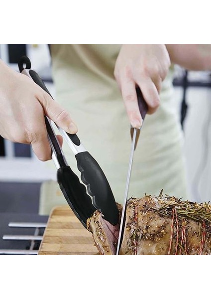 Mutfak Silikon Mutfak Maşası Seti Maşa Barbekü Pişirme Aracı Mutfak Aksesuarları Mutfak Gadget Setleri Maşa | Maşa (Yurt Dışından)