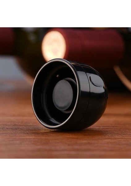 1 Adet Şarap Şişesi Tıpa Mühürlü Mini Gıda Sınıfı Sızdırmaz Abs Köpüklü Şarap Şampanya Şişesi Stoper Black | Diğer Bar Araçları (Yurt Dışından)