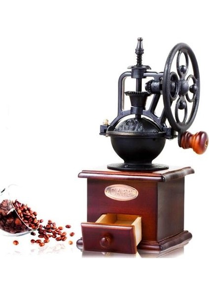 Klasik Manuel Kahve Öğütücü El Dökme Demir Retro El Yapımı Kahve Çekirdekleri Spice Mini Burr Değirmen Öğütücüler Mutfak Aksesuarları | Manuel Kahve Öğütücüleri (Yurt Dışından) fiyatları