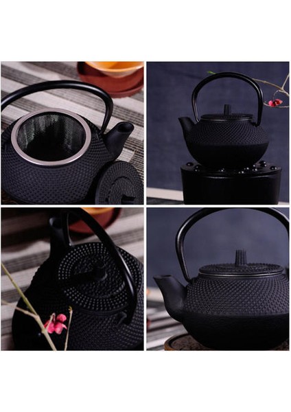 Ev Ofis Küçük Çay Evcil Hayvanlar Çay Su Isıtıcısı Süsleme Paslanmaz Dökme Demir Teakettle Dekoratif Küçük Masa Üstü Süsleme | Çaydanlıklar (Yurt Dışından)