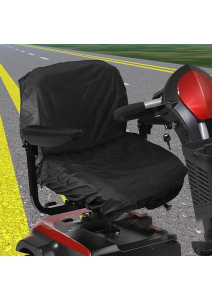 Hareketlilik Scooter Elektrikli Tekerlekli Sandalye Koltuk Örtüsü Su Geçirmez Yağmur Toz Uv Koruyun (Yurt Dışından)