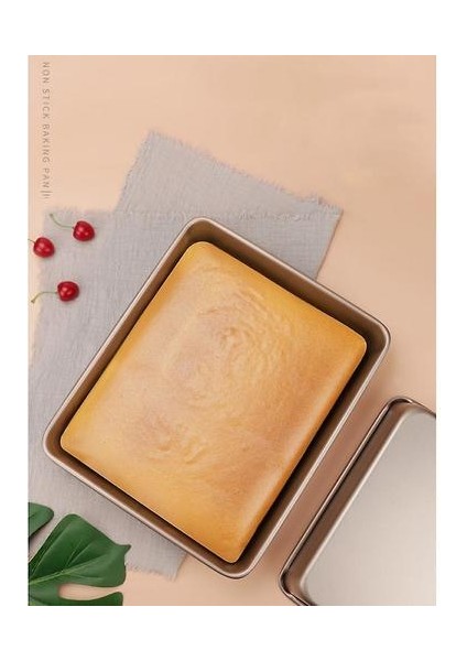 Homemiyn Yüksek Bakeware Yapışmaz Çerez Sac Pişirme Pan Metal Fırın Pişirme Tepsisi (21.9X16.8X4.5CM) (Yurt Dışından) modelleri