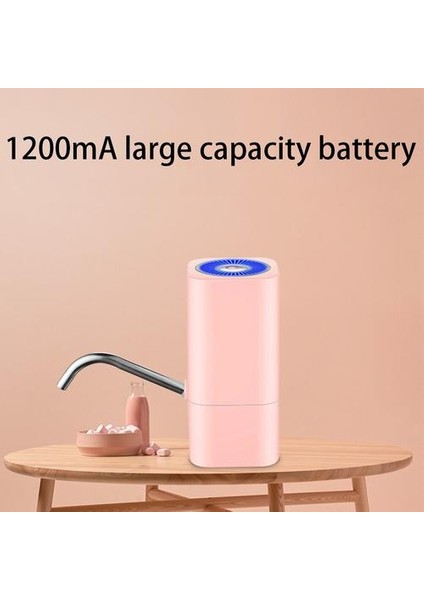USB Elektrikli Su Pompası Galon Mini Akıllı Dağıtıcı Şişe Anahtarı Ofis Taşınabilir Otomatik Cihaz Uygun Kablosuz Şarj | El Basın Su Pompaları (Yurt Dışından)