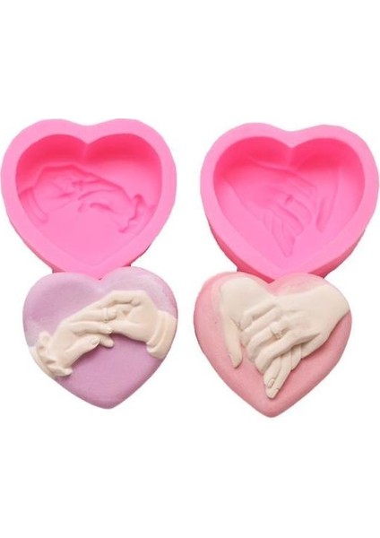 Kalp Şekli Silikon Sabun Kalıp Kek Çikolata Için Dıy Pişirme Aracı (Yurt Dışından) modelleri