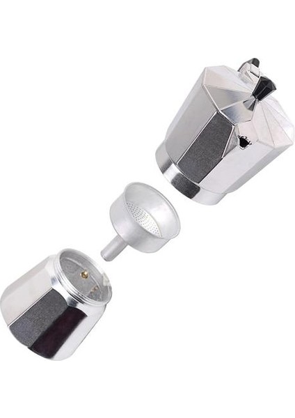 225ML Kahve Makinesi Alüminyum Mocha Espresso Percolator Pot Kahve Makinesi Moka Pot Espresso Shot Maker Espresso Makinesi | Kahve Kapları (Yurt Dışından) fiyatları