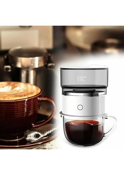 Taşınabilir Elektrikli Kahve Makinesi Cep Kahve Damalayıcı Otomatik Kahve Makinesi Coffeeware Espresso | Kahve Kapları (Yurt Dışından)