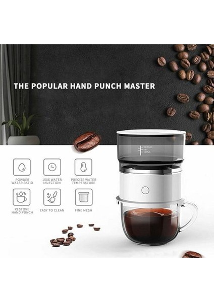 Taşınabilir Elektrikli Kahve Makinesi Cep Kahve Damalayıcı Otomatik Kahve Makinesi Coffeeware Espresso | Kahve Kapları (Yurt Dışından)