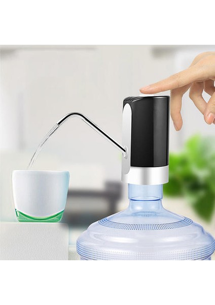 Taşınabilir Otomatik USB Şarj Elektrikli Su Pompası Dağıtıcı Galon Içme Şişesi Otomatik Anahtar Pompası | Su Dağıtıcıları (Yurt Dışından)