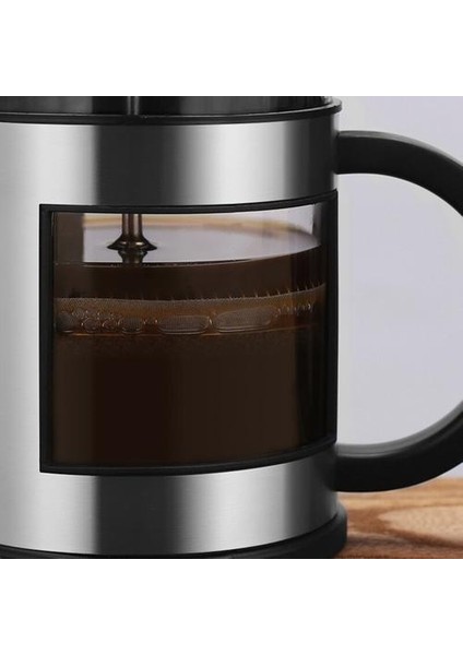 Jiameihua Yaratıcı Yeni Ürün Kalınlaşmış Çay Makinesi, Paslanmaz Çelik Süzgeç, Basın Pot, Avrupa Tarzı Elle Itek Cezve Özelleştirilebilir (Yurt Dışından)