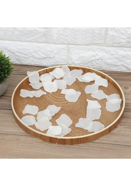 Doğal Ahşap Yuvarlak Japon Tarzı Yemek Tabağı Sığır Biftek Meyve Snacks Tepsi Çay Tepsisi Restoran Depolama Plakası Katı Ahşap Plakalar | Depolama Tepsileri (Yurt Dışından) fırsatları