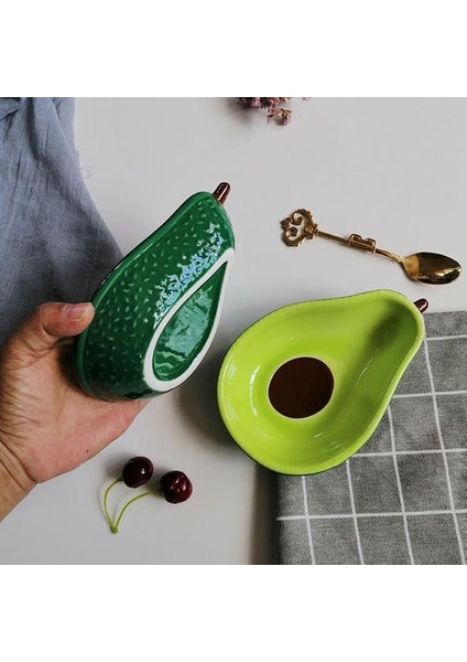 Avokado Plaka Seramik Çanak Salatası Kase Kahvaltı Tahıl Kase Çanak Parti Snack Meyve Yemekleri Plaka Tatlı Tepsi Fotoğraf Sahne | Kaseler (Yurt Dışından) fiyatları