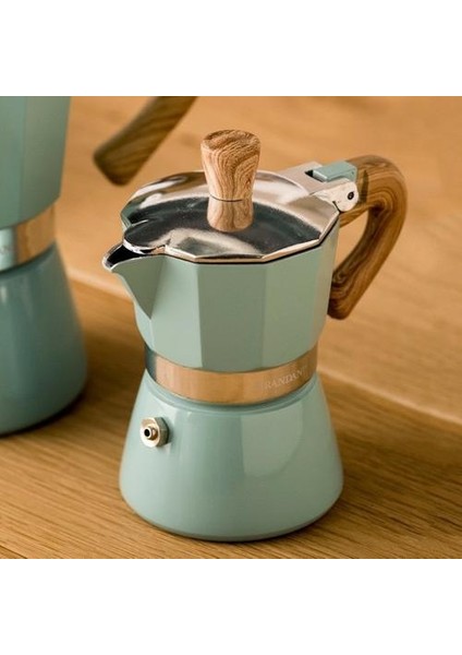 Alüminyum Kahve Makinesi Percolator Soba Üst Moka Pot Stopetop Kahve Makinesi Mutfak Aletleri (Yurt Dışından)