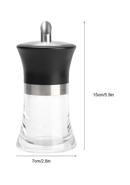 100 ml Ev Akrilik Şeker Kavanoz Dağıtıcı Şeker Çalkalayıcı Mutfak Eşyası Aksesuarlar Granül Şeker Kahverengi Şeker Için Uygulanan Aksesuarlar | Baharat ve Amp;biber Çalkalayıcılar (Yurt Dışından)