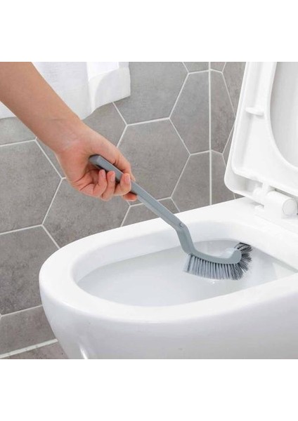 Dar Tuvalet Fırçası Seti Scrubber Temizleme Fırça ve Tutucu Banyo Yumuşak | Tuvalet Fırçası Tutucular (Yurt Dışından)
