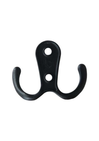 20 Parça Duvar Coat Kanca Çift Prong Robe Kanca Rustik Kanca Retro Bezi Askı Ceket Askı Duvara Monte Kanca | Robe Hooks (Yurt Dışından)