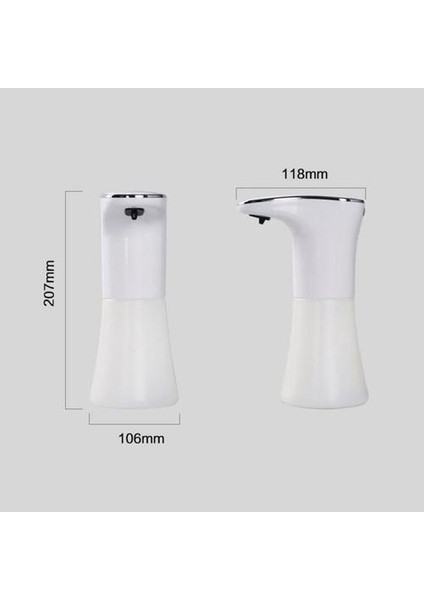 Otomatik Sensör Sabunluk USB Şarj Edilebilir Sabunluk Dakikasız Sabun Dağıtıcı Banyo Şampuanı Dağıtıcı El Sabunu | Sıvı Sabunlukları (Köpük Tipi) (Yurt Dışından) modelleri