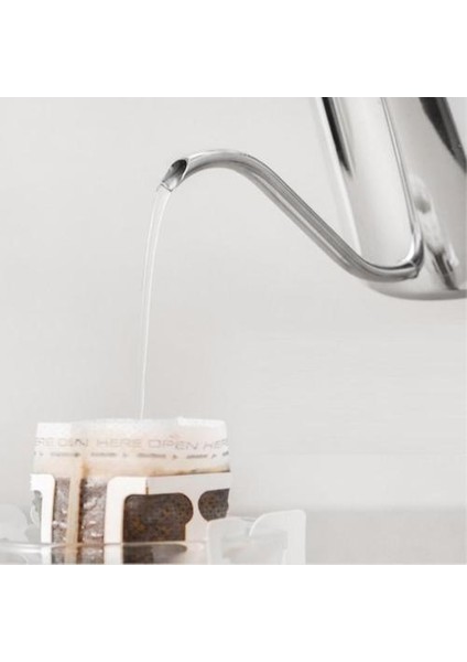 250 ml Kalın Kahve Çay El Pot Gıda Sınıfı Paslanmaz Çelik Gooseneck Damla Su Isıtıcısı Swan Boyun Ağız Cezve Kapı Mutfak Aksesuarları | Kahve Tencereler (Yurt Dışından)
