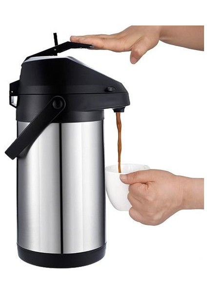 Airpot Hot & Amp;soğuk Içecek Dağıtıcısı, Kahve Dağıtıcısı, Paslanmaz Çelik Termos Urn | Kahve Kapları (Yurt Dışından)