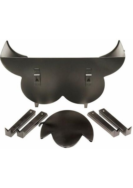 Tuvalet Kağıdı Tutucu Banyo Banyo Accessoires Için Tuvalet Tutucu Wc Banyo Donanım Koyun Dekoratif Kağıt Depolama | Kağıt Tutucular (Siyah) (Yurt Dışından)