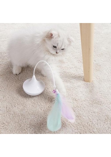 Pet Interaktif Oyuncak Kedi Sopa Tüy Oyuncak Tüyler Tease Kitten Kedi Otomatik Tüy Oyuncak Kedi Sopa Pet Malzemeleri | Kedi Oyuncakları (Yurt Dışından) modelleri